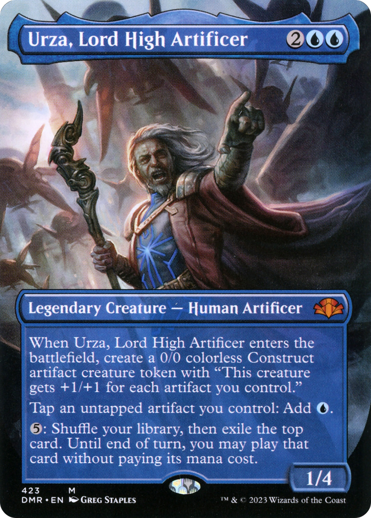 Urza, Lord High Artificer (DMR) #423 [EN/N] s/o