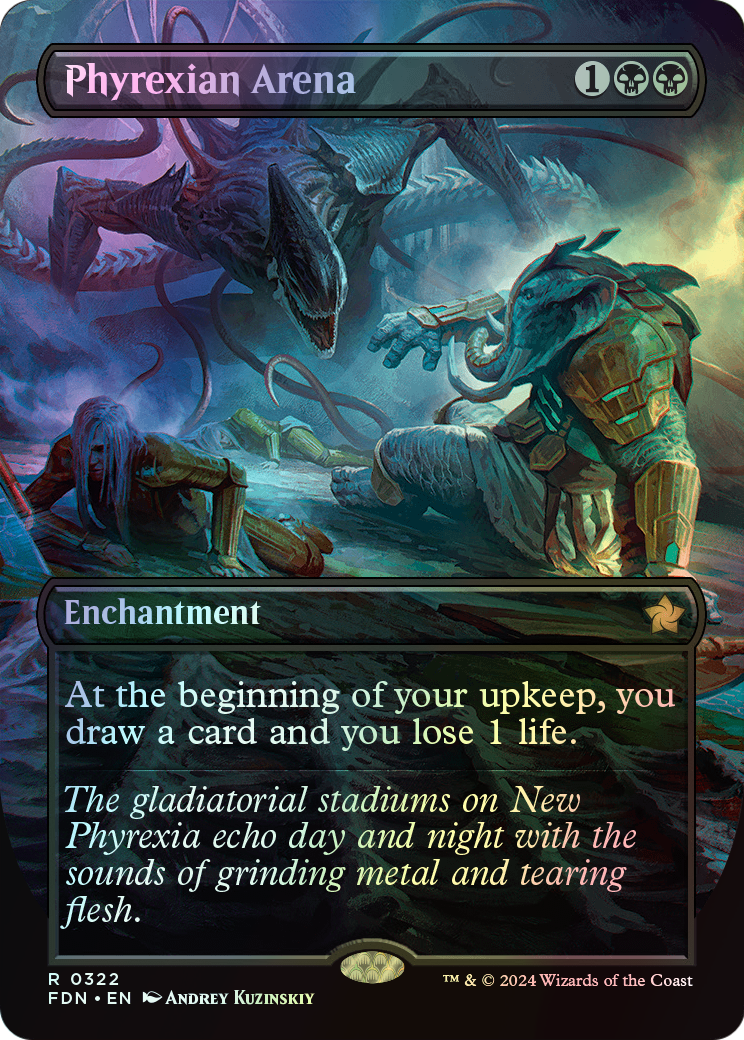 Phyrexian Arena (FDN) #322 [EN/F]