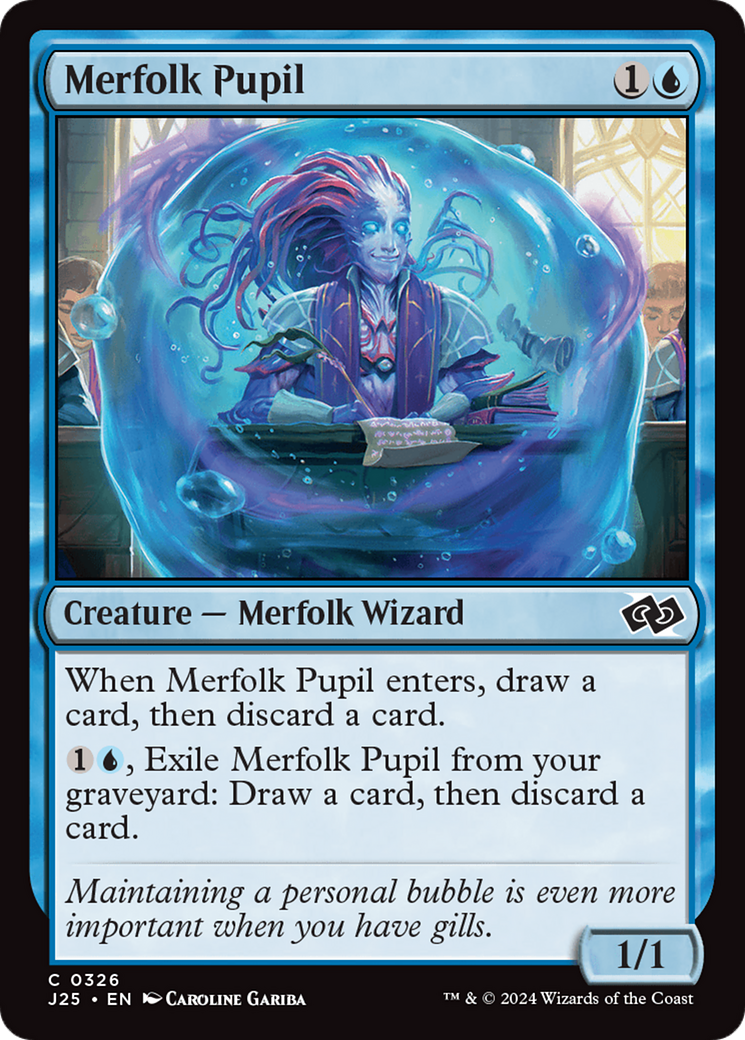 Merfolk Pupil (J25) #326 [EN/N]