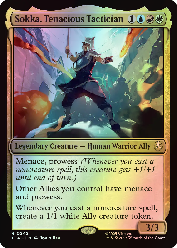 Sokka, Tenacious Tactician (TLA) #242 [EN/F]