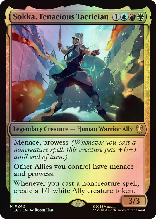 Sokka, Tenacious Tactician (TLA) #242 [EN/F]