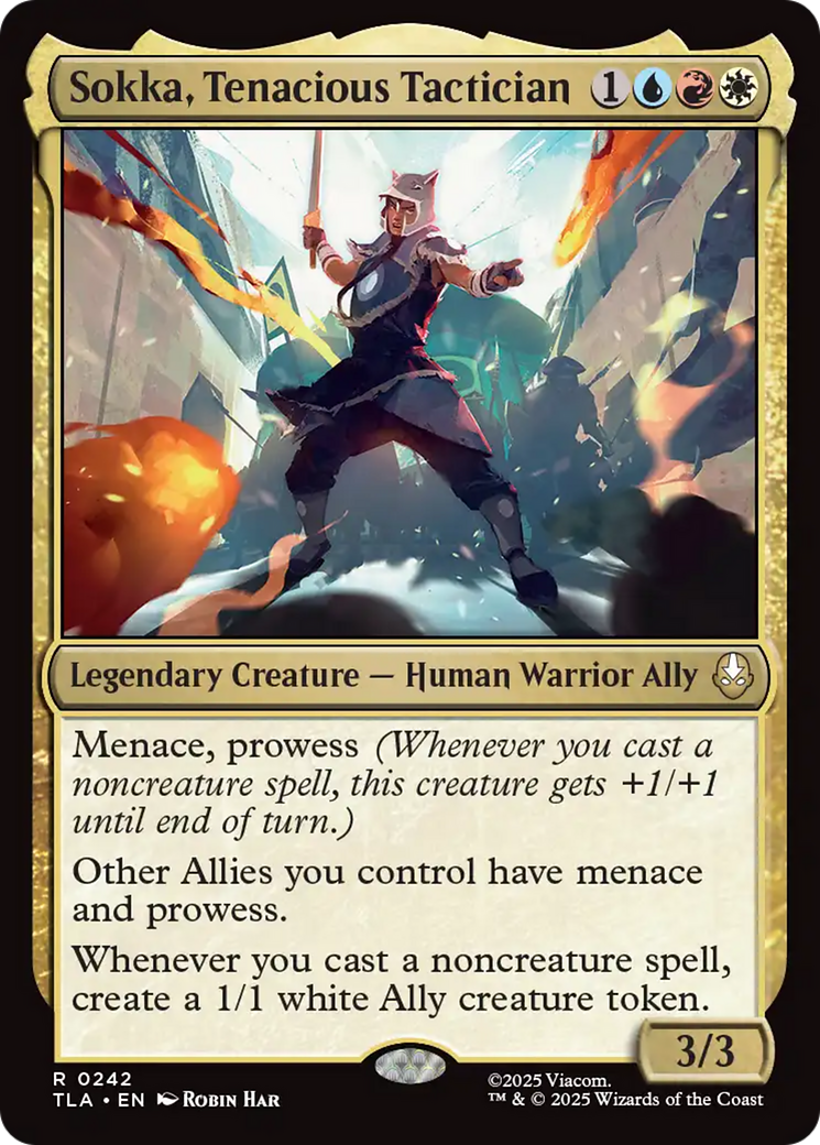 Sokka, Tenacious Tactician (TLA) #242 [EN/N]