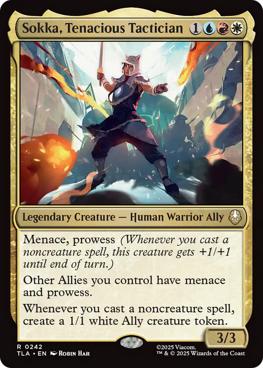 Sokka, Tenacious Tactician (TLA) #242 [EN/N]