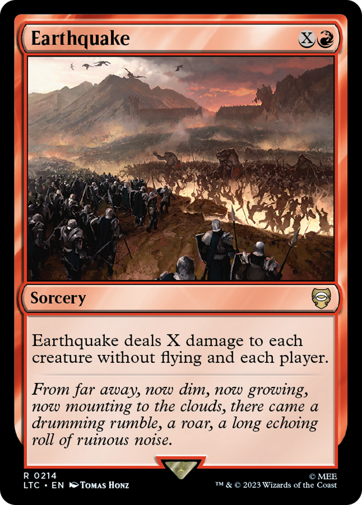 Earthquake (LTC) #214 [EN/N]