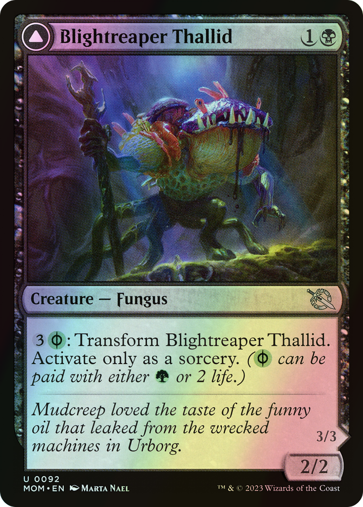 Blightreaper Thallid // Blightsower Thallid (MOM) #92 [EN/F] s/o
