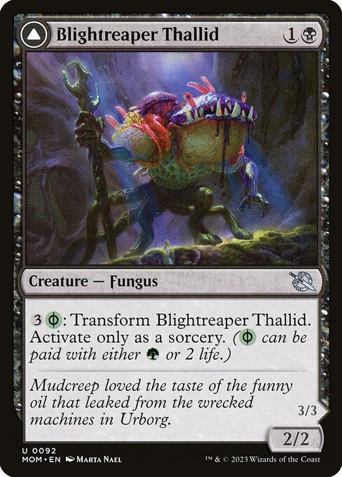 Blightreaper Thallid // Blightsower Thallid (MOM) #92 [EN/N]