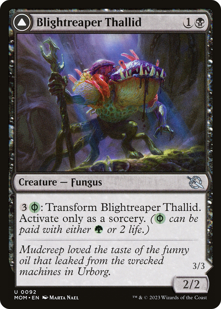Blightreaper Thallid // Blightsower Thallid (MOM) #92 [EN/N] s/o