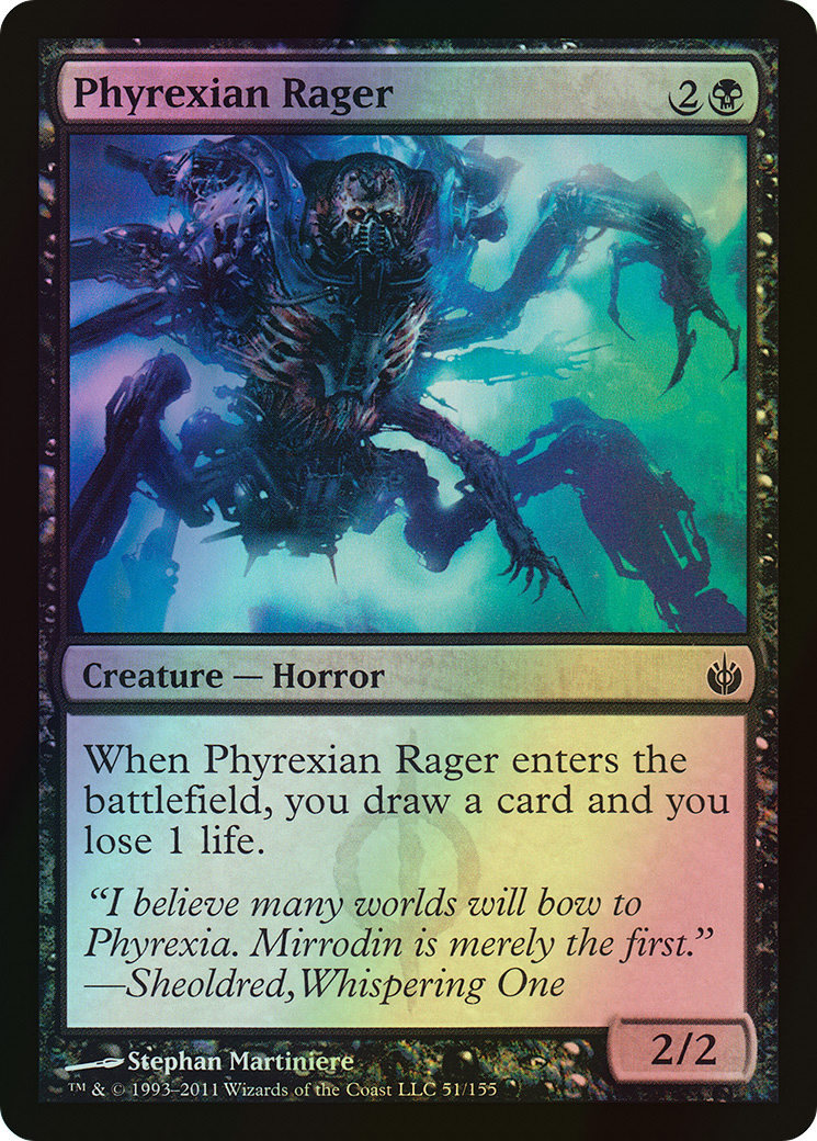 Phyrexian Rager (MBS) #51 [EN/F]