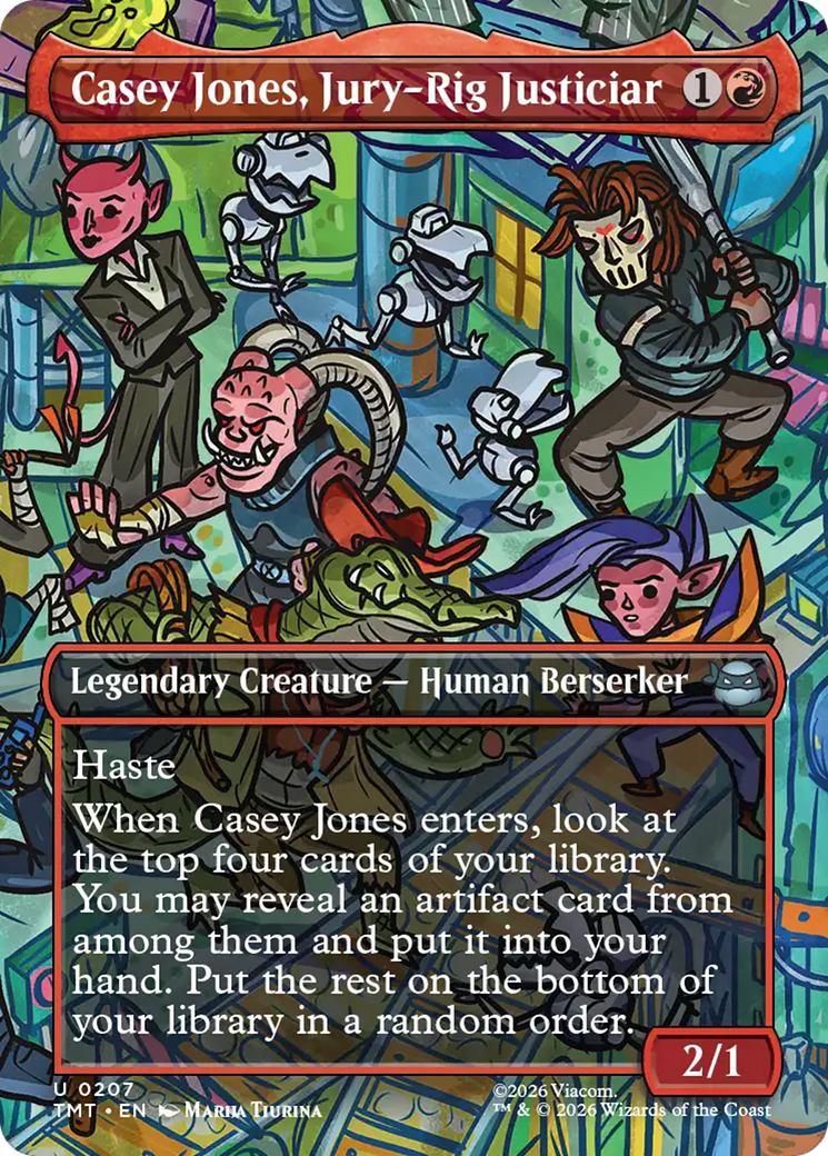 Casey Jones, Jury-Rig Justiciar (TMT) #207 [EN/N]