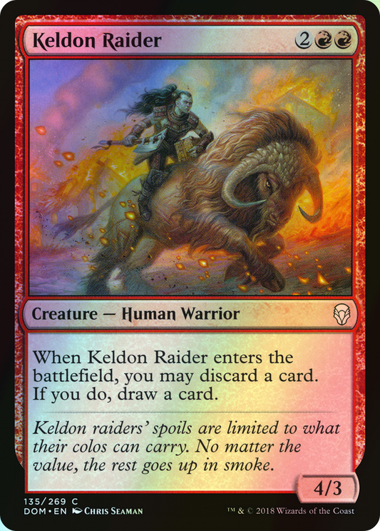 Keldon Raider (DOM) #135 [EN/F]