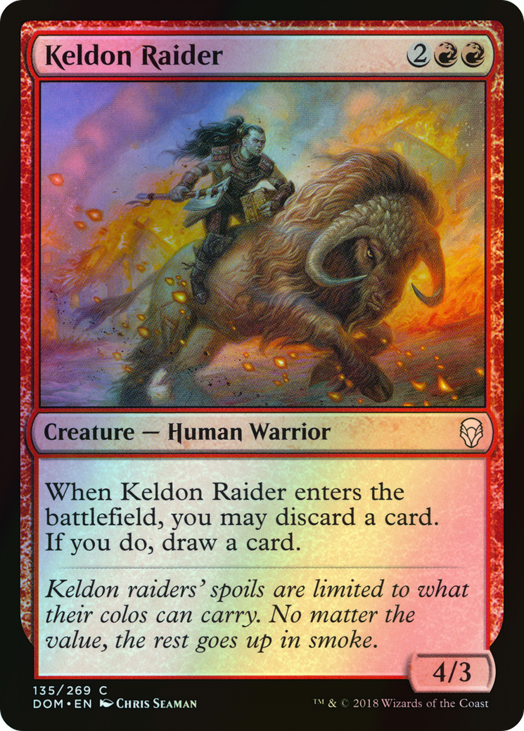 Keldon Raider (DOM) #135 [EN/F]