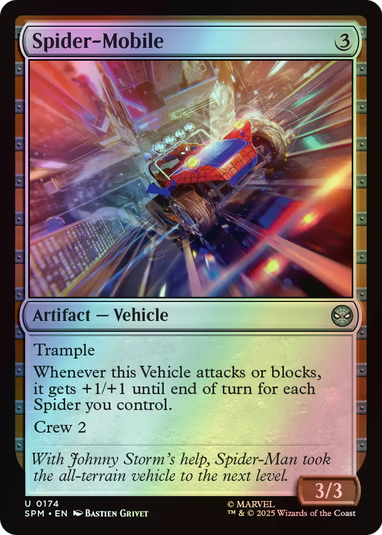 Spider-Mobile (SPM) #174 [EN/F] s/o