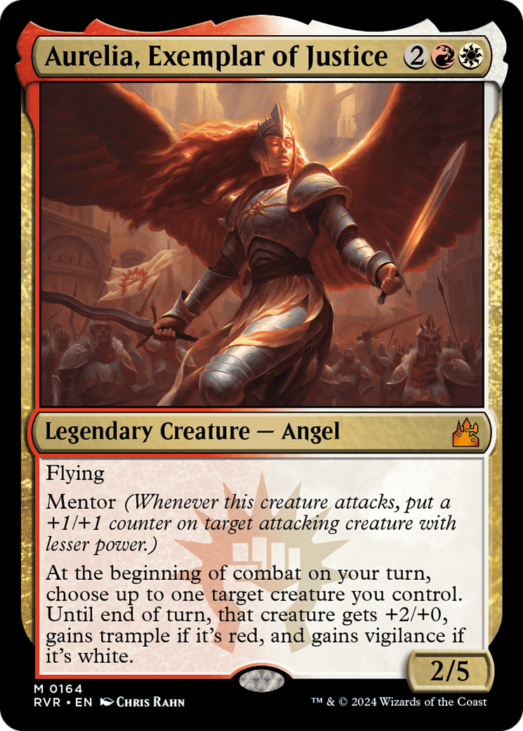 Aurelia, Exemplar of Justice (RVR) #164 [EN/N] s/o