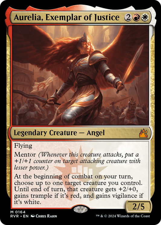 Aurelia, Exemplar of Justice (RVR) #164 [EN/N] s/o