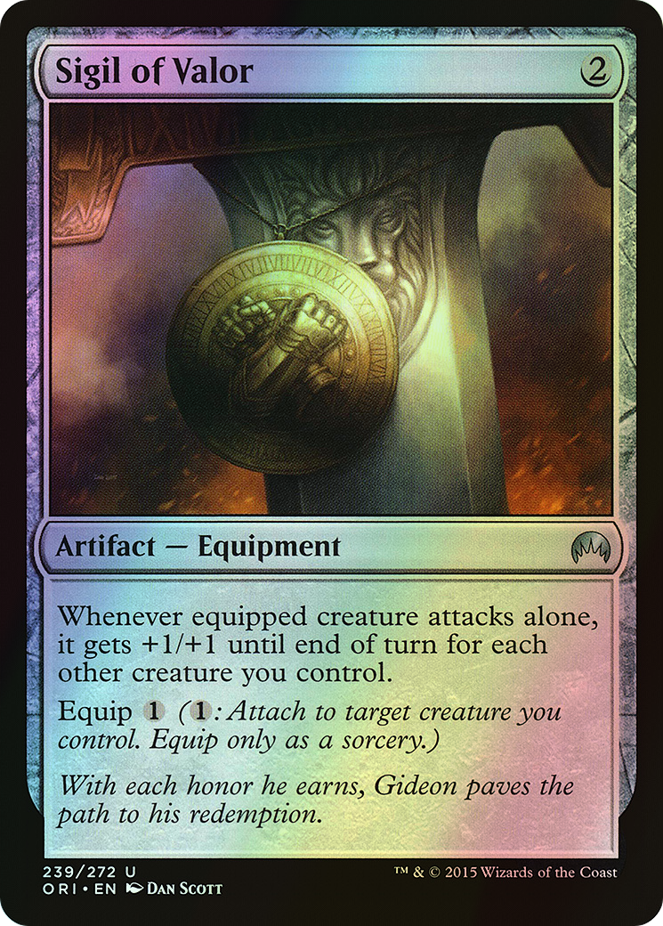 Sigil of Valor (ORI) #239 [EN/F] s/o