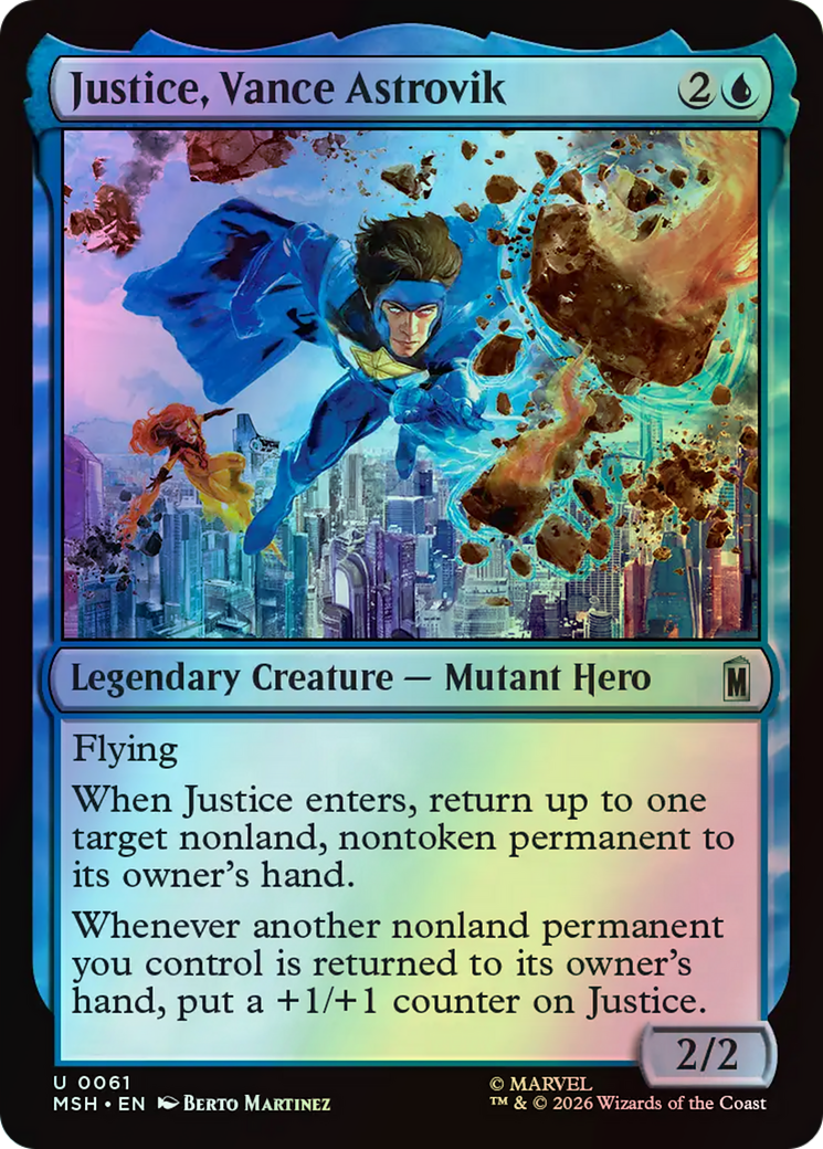 Justice, Vance Astrovik (MSH) #61 [EN/F]