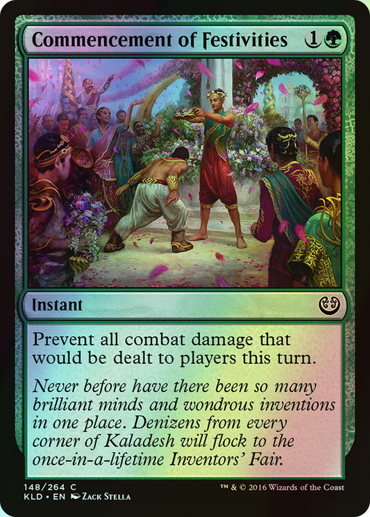 Commencement of Festivities (KLD) #148 [EN/F]