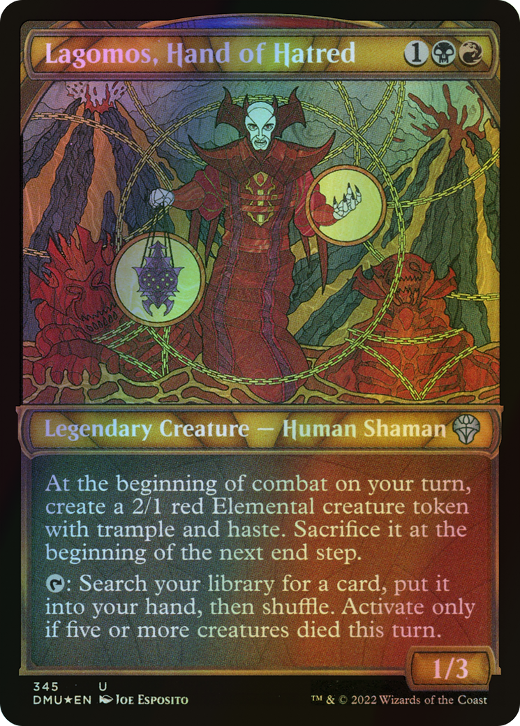 Lagomos, Hand of Hatred (DMU) #345 [EN/F]
