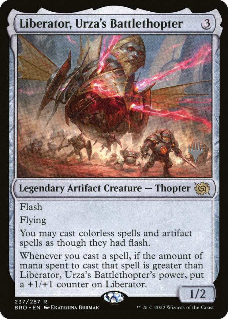 Liberator, Urza's Battlethopter (PBRO) #237p [EN/N] s/o