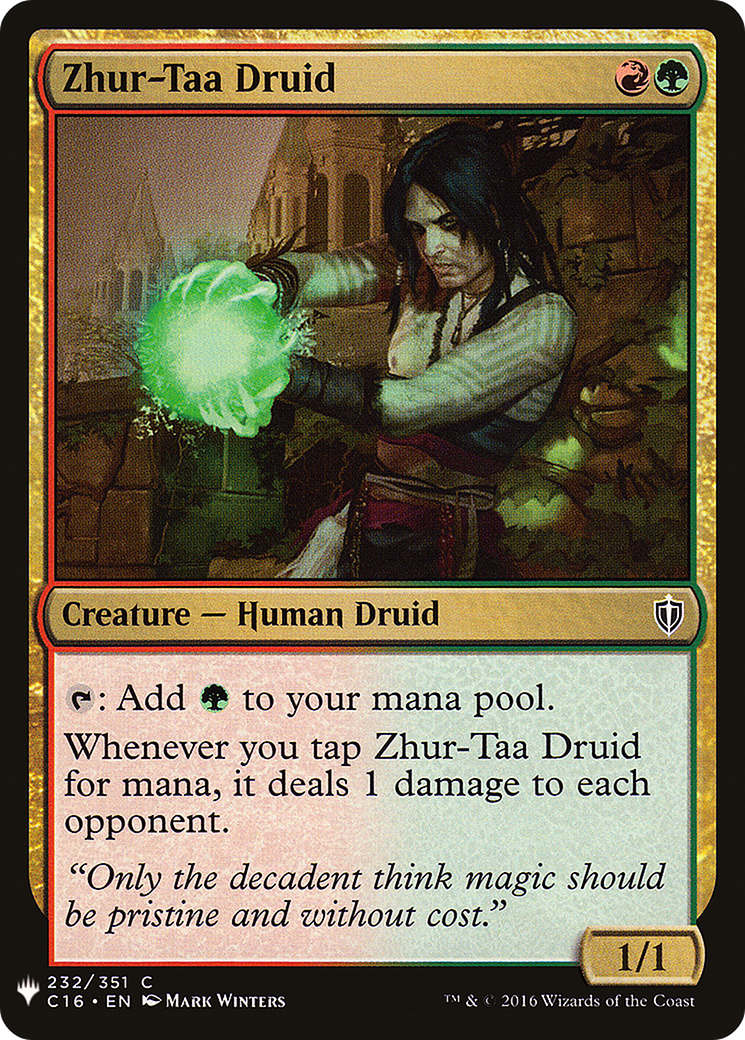 Zhur-Taa Druid (PLST) #C16-232 [EN/N] s/o