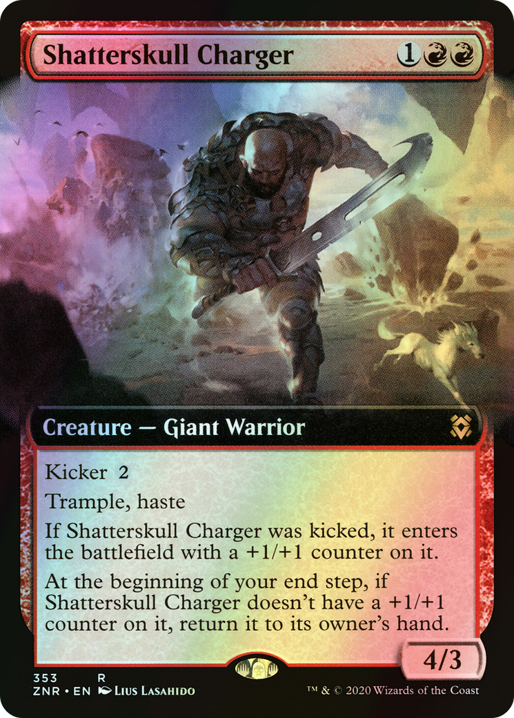 Shatterskull Charger (ZNR) #353 [EN/F]