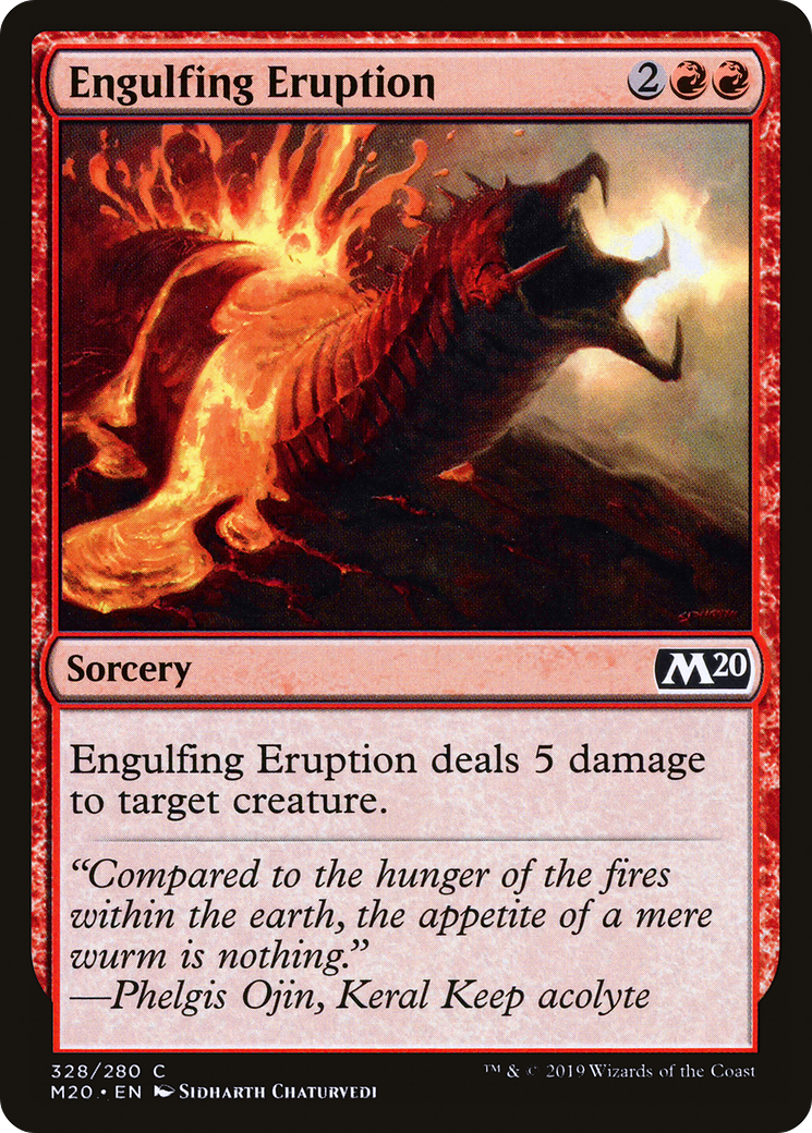 Engulfing Eruption (M20) #328 [EN/N]