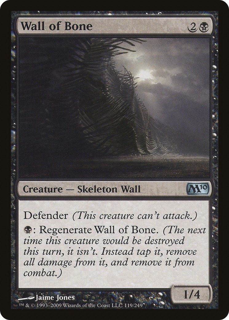 Wall of Bone (M10) #119 [EN/N]