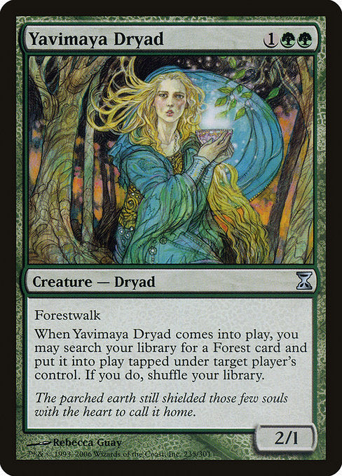 Yavimaya Dryad (TSP) #235 [EN/N]