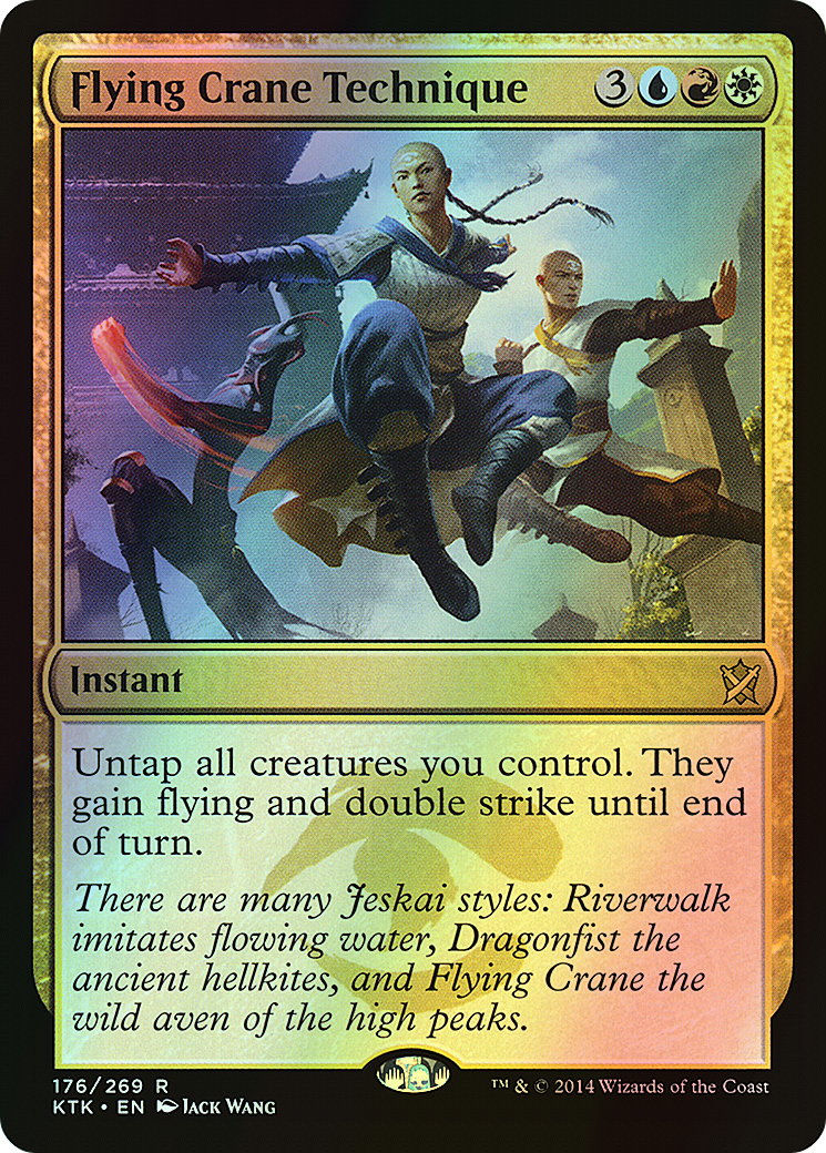 Flying Crane Technique (KTK) #176 [EN/F]