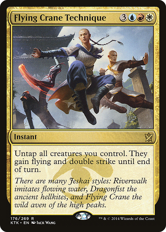 Flying Crane Technique (KTK) #176 [EN/N]
