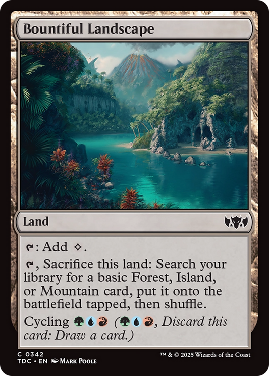 Bountiful Landscape (TDC) #342 [EN/N]