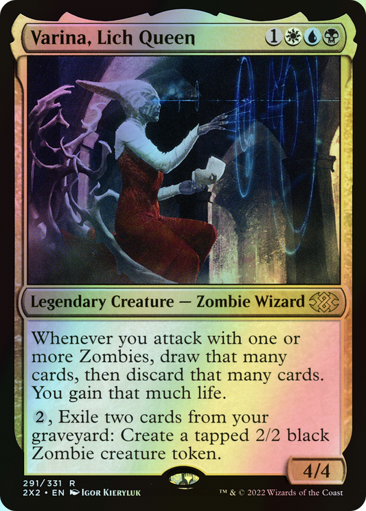 Varina, Lich Queen (2X2) #291 [EN/F] s/o