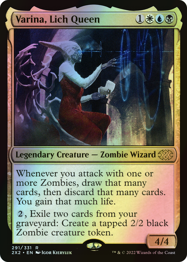 Varina, Lich Queen (2X2) #291 [EN/F]