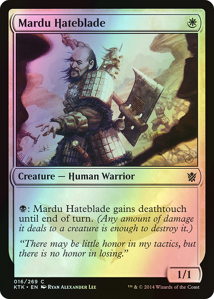 Mardu Hateblade (KTK) #16 [EN/F]