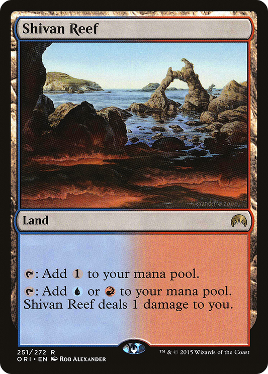 Shivan Reef (ORI) #251 [EN/N] s/o