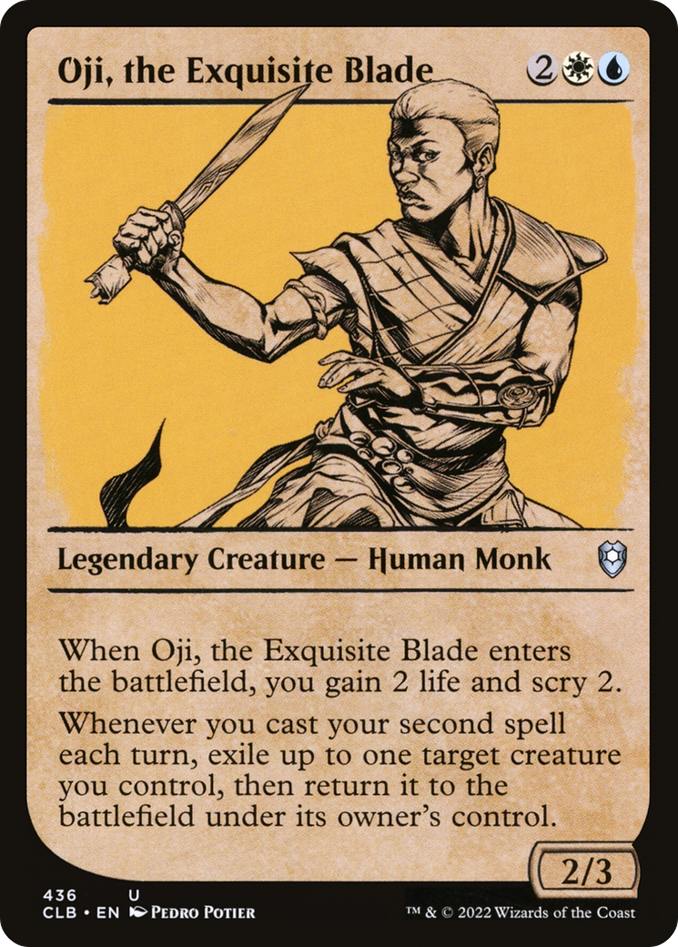 Oji, the Exquisite Blade (CLB) #436 [EN/N] s/o
