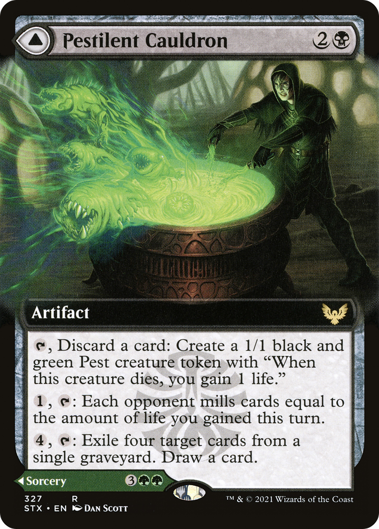 Pestilent Cauldron // Restorative Burst (STX) #327 [EN/N]