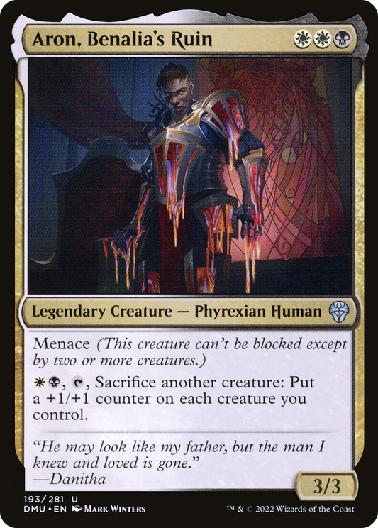 Aron, Benalia's Ruin (DMU) #193 [EN/N] s/o