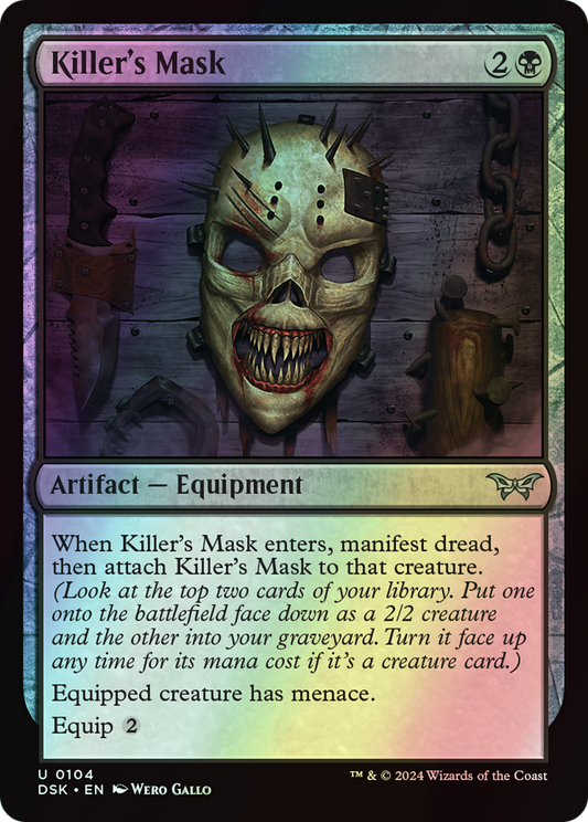 Killer's Mask (DSK) #104 [EN/F] s/o