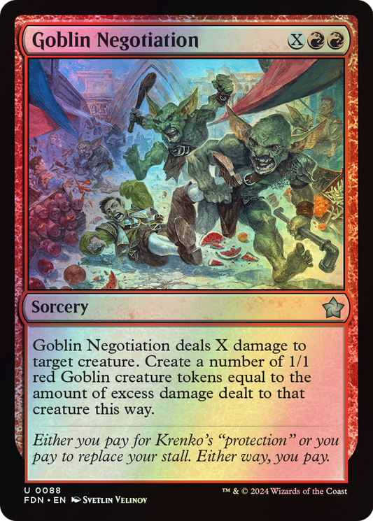 Goblin Negotiation (FDN) #88 [EN/F]