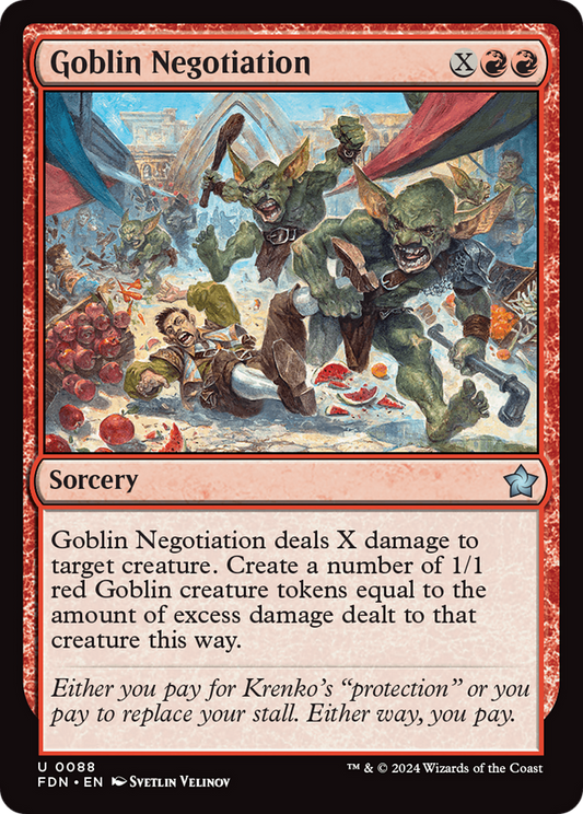 Goblin Negotiation (FDN) #88 [EN/N]