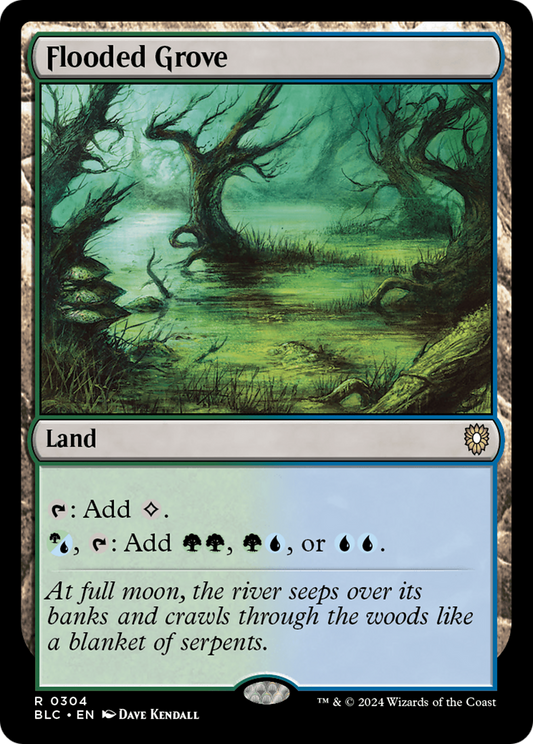Flooded Grove (BLC) #304 [EN/N] s/o