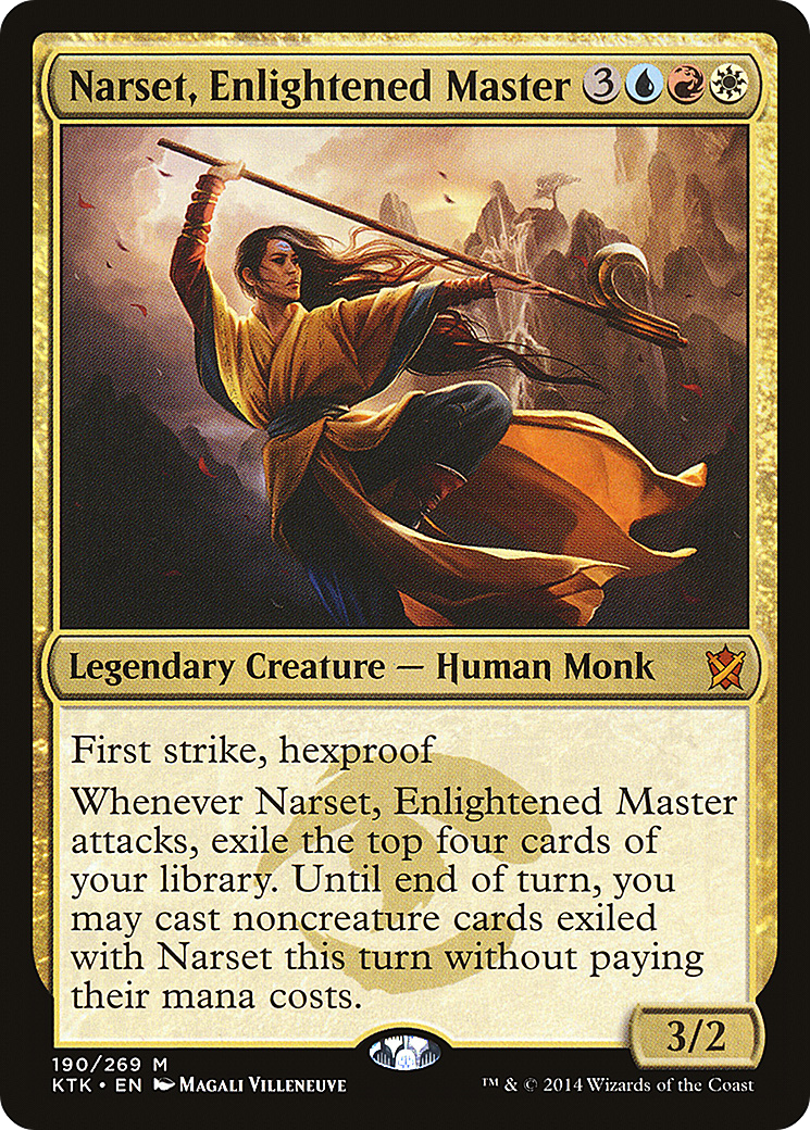 Narset, Enlightened Master (KTK) #190 [EN/N]