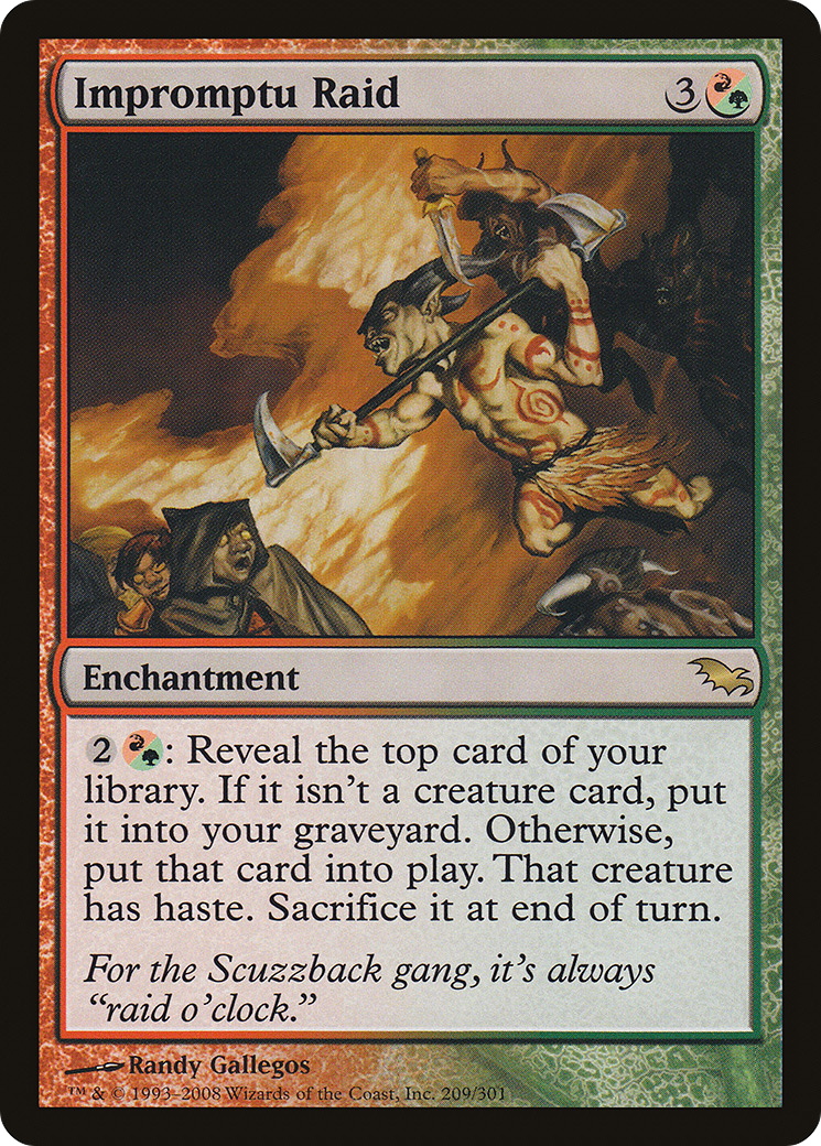 Impromptu Raid (SHM) #209 [EN/N]