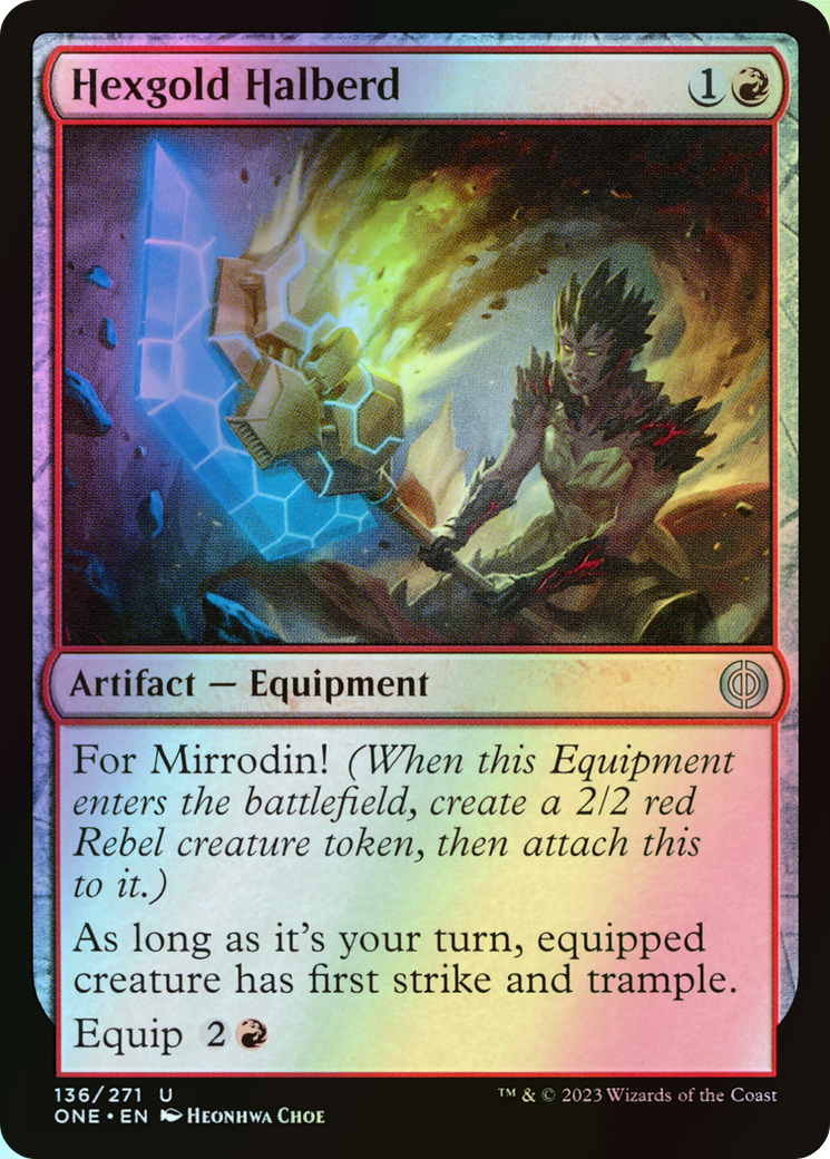 Hexgold Halberd (ONE) #136 [EN/F]