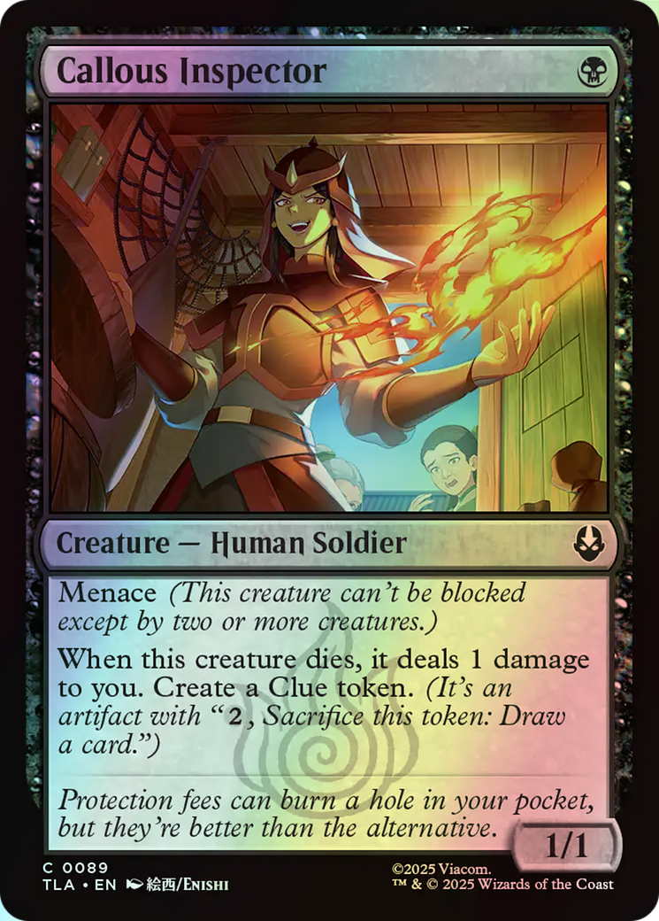 Callous Inspector (TLA) #89 [EN/F] s/o