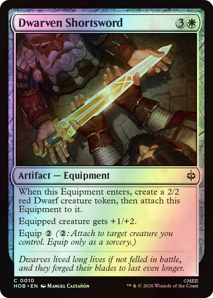 Dwarven Shortsword (HOB) #10 [EN/F]