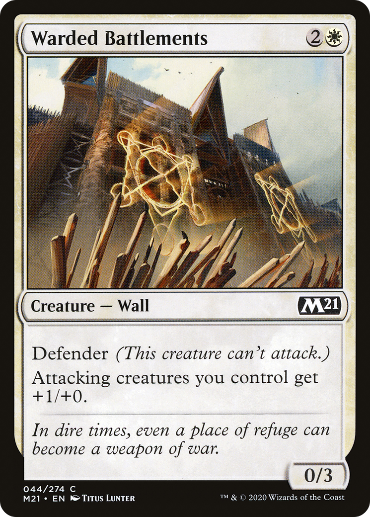 Warded Battlements (M21) #44 [EN/N]