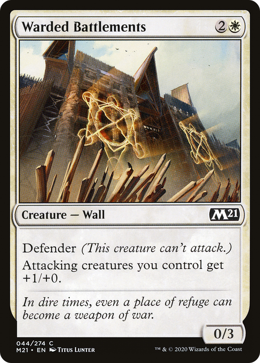 Warded Battlements (M21) #44 [EN/N]