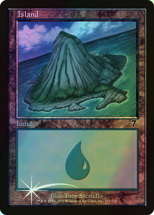 Island (7ED) #335★ [EN/F]